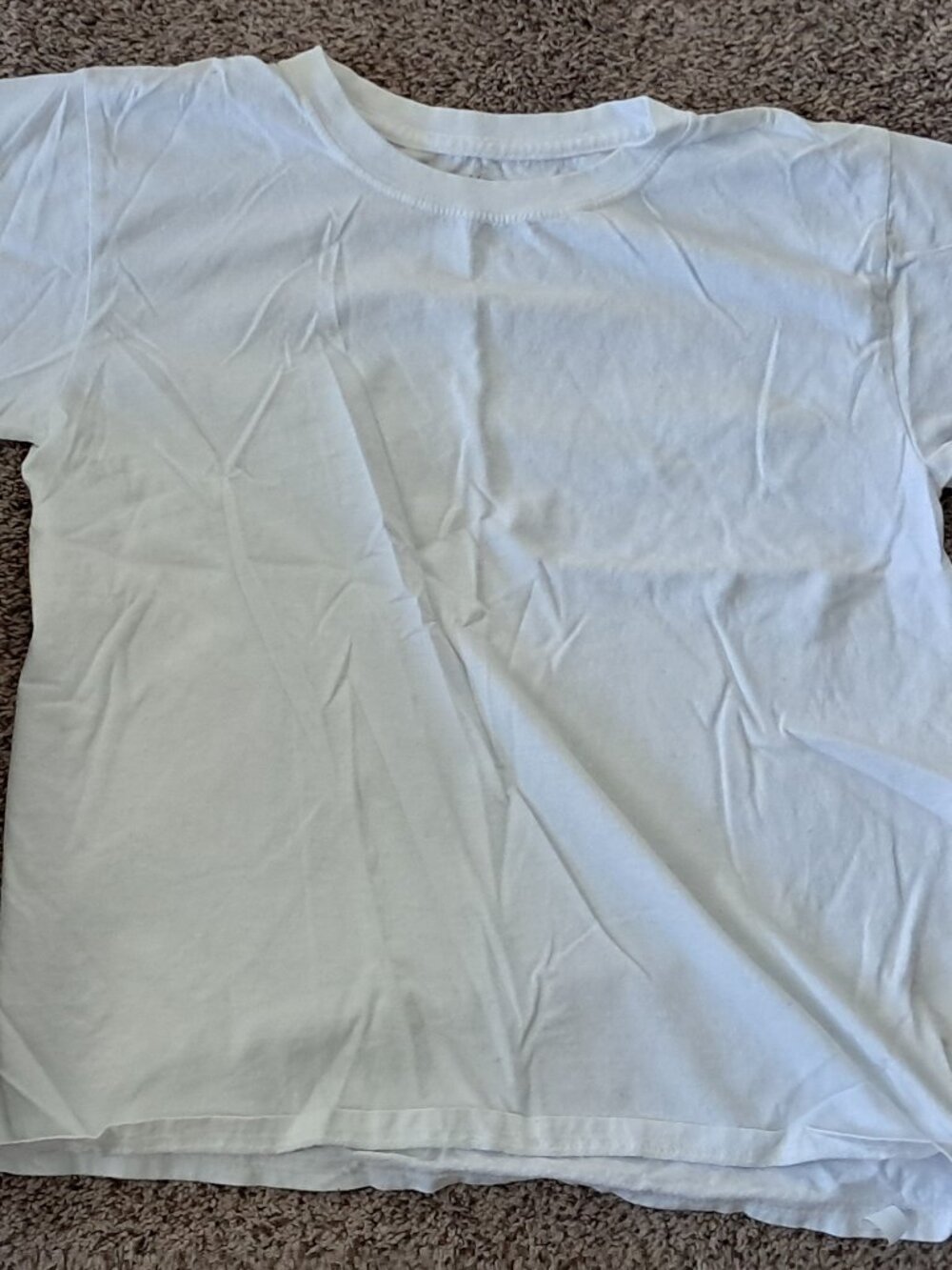 LG 14-16 Boys 100% Cotton White Undershirts or Shirts